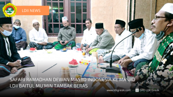 Kunjungan Pertama Safari Ramadhan DMI, Masjid LDII Jadi Tuan Rumah